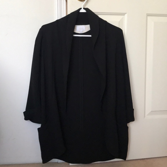 Black Wilfred Chevalier Blazer (size 4) Aritzia - Picture 1 of 4